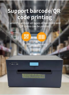 Generic HZ-9220 High-Speed 4-Inch Thermal Label Printer for Shipping & Barcode – 203dpi, USB & Bluetooth, Supports QR Code, No Ink Required  - Image 4