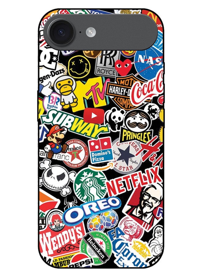 Printed Protective Case Cover For Apple iPhone 17 AIR  -  All Brand Logos