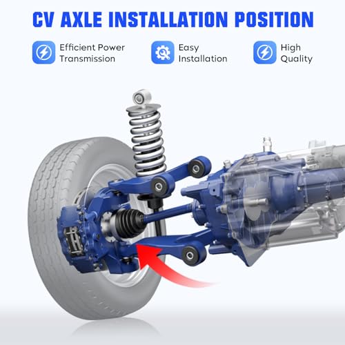 Autsurles Front Left CV Axle Shaft Assembly for Ford Focus (S/SE/SEL/Titanium models) 2.0L L4 2012 2013 2014 2015 2016 2017 2018 (Automatic Dual Clutch Trans Only), Replace for 66-2334, 1 pack CV Joint Shaft - Image 5