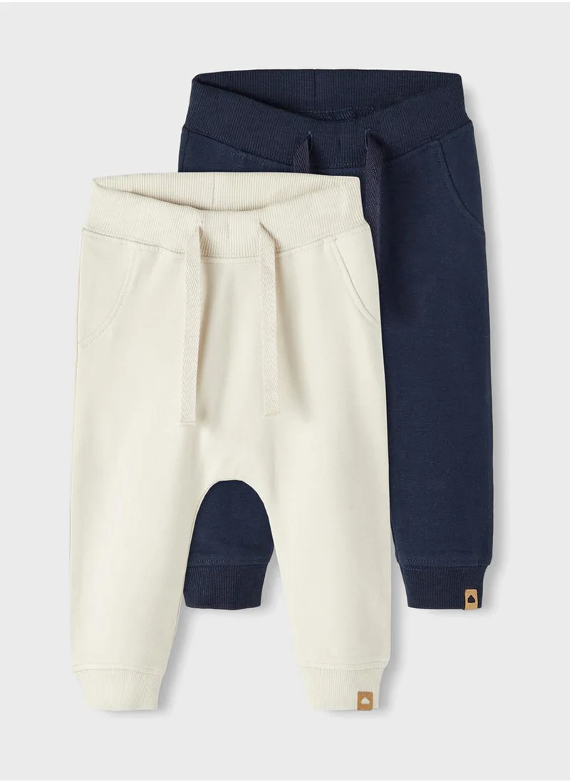 NAME IT Kids 2 Pack Drawstring Sweatpants
