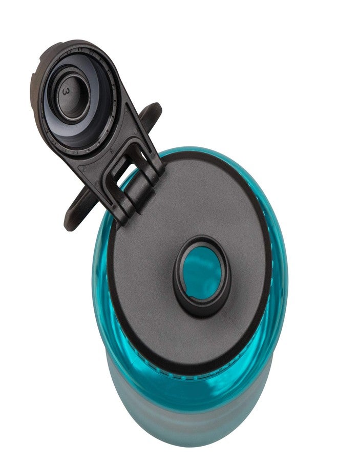 تاكيا زجاجة مياه رياضية من مادة تريتان من تاكيا مع غطاء مزود بفوهة، سعة 40 أونصة، لون أزرق محيطي - Image 4