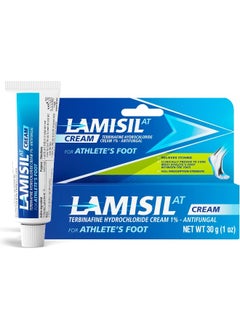 LAMISIL Lamisil AT Full Prescription Strength Antifungal Cream for Athletes Foot, 1 ounce  - Image 1