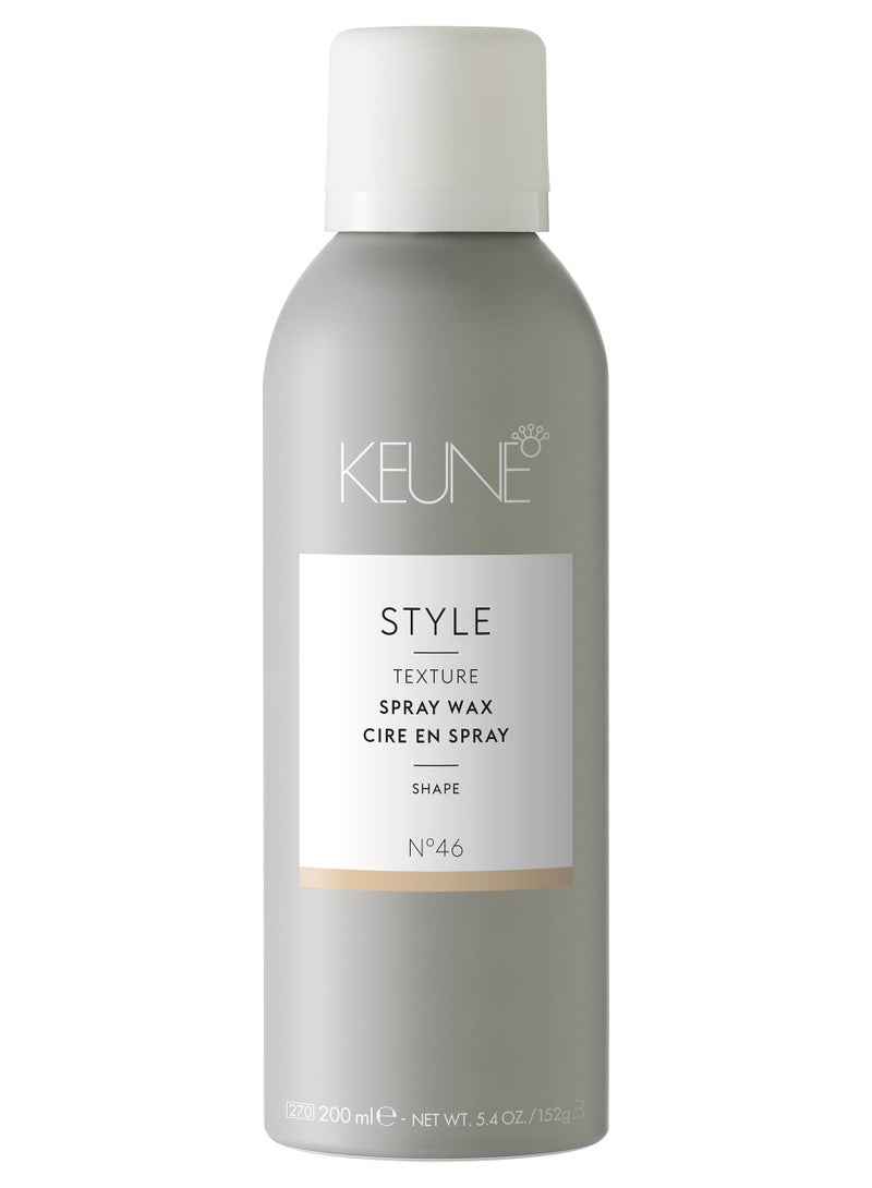 Keune سبراي شمع كيون لتنسيق الشعر والملمس، ملمس قابل للبناء ولمعان طبيعي، 6.1 أونصة سائلة - Image 1