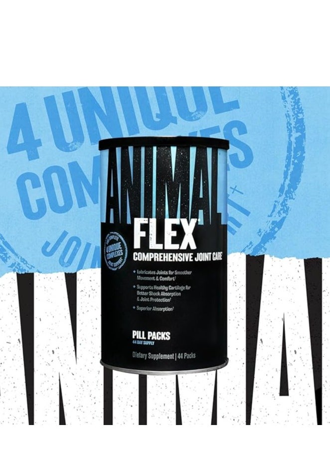Animal flex - A dietary supplement, a comprehensive health matrix for strengthening joints, bones, and providing energy to the body - unflavored - 44 packs