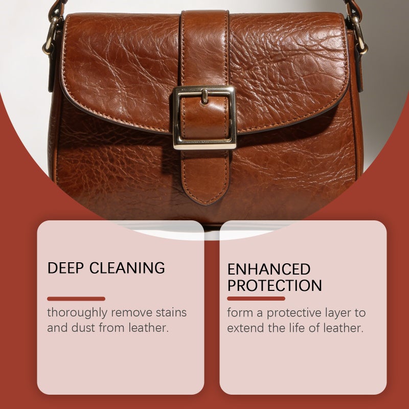 Brunizo Leather Care Agent Deeply Nourishes And Cares Leather Lanolin Cleaner Moisturizing Softening Breathable - Image 3