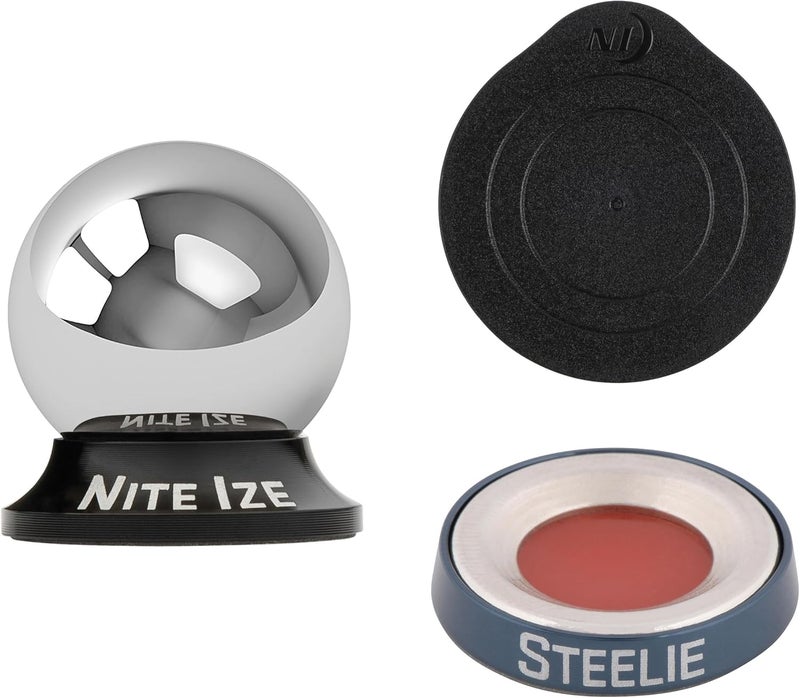 Nite Ize Original Steelie Dash Mount Kit Plus - 360° Magnetic Phone Holder - Image 2