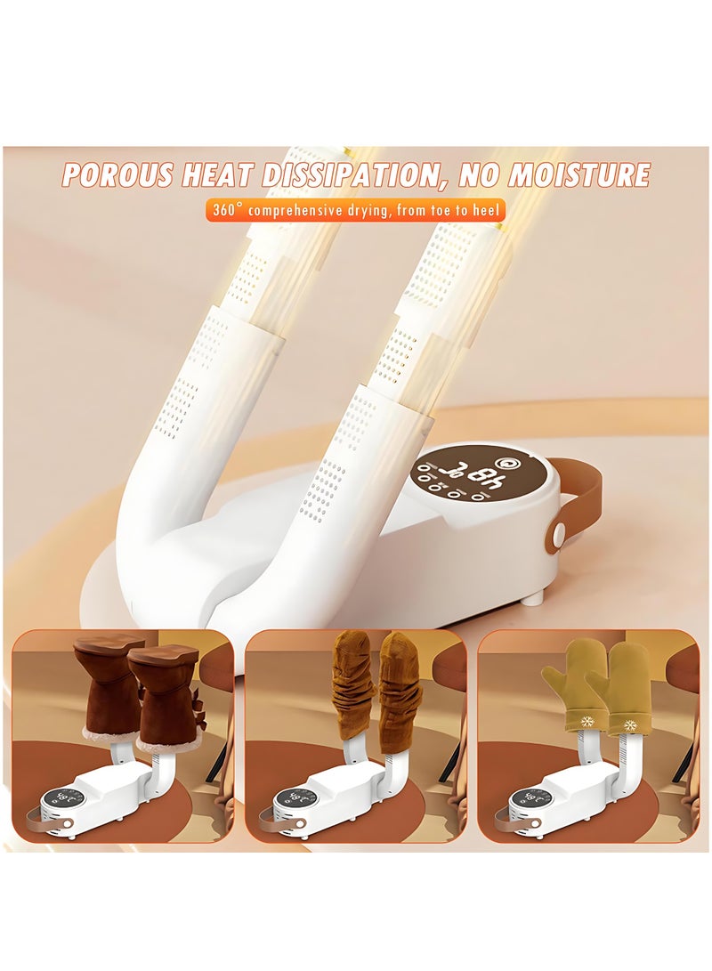 New Gen Foldable Smart Shoe Dryer, Quick Drying & Deodorizing, Dual Mode for Wet & Dry Shoes, Timer Setting, Portable Boot and Glove Warmer for Home & Travel  - Image 2