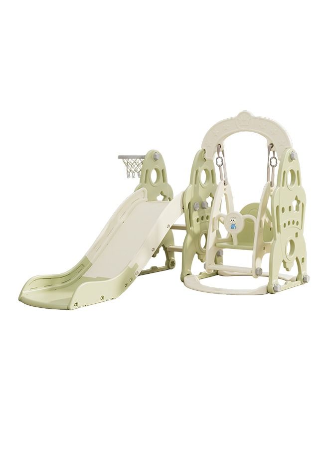 JSAITOYS Multifunctional Toys Playground Kids Play Plastic Children Indoor Slide And Swing Set For Kindergarten - Image 1