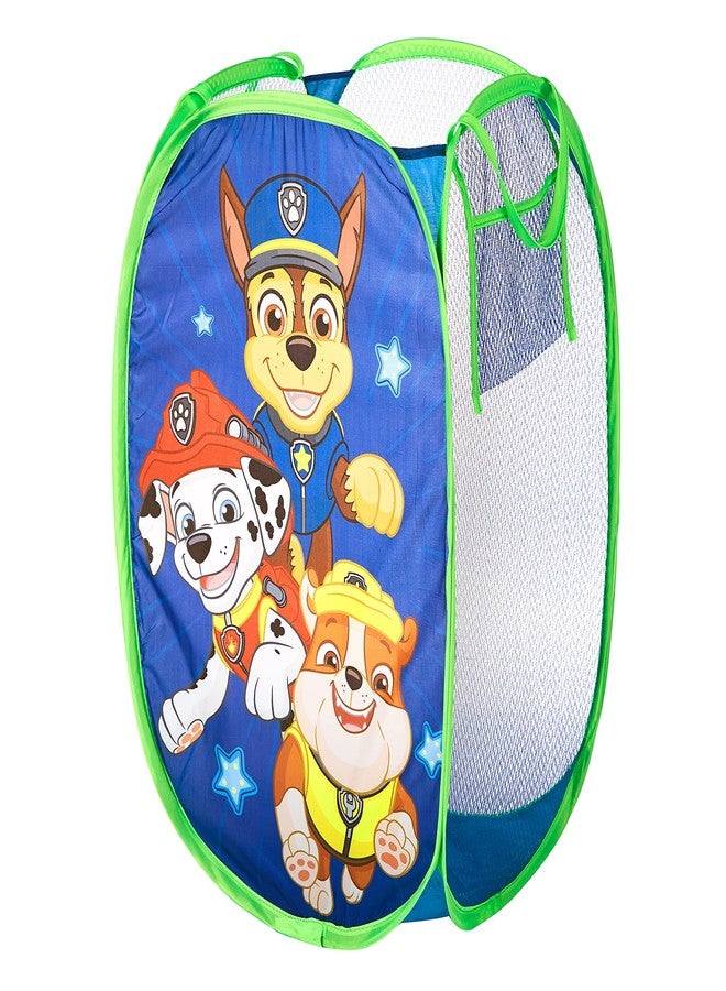 Idea Nuova Nickelodeon Paw Patrol Chase, Rubble and Marshall Pop Up Hamper with Durable Carry Handles, 21'' H x 13.5'' W X 13.5'' L - Image 1