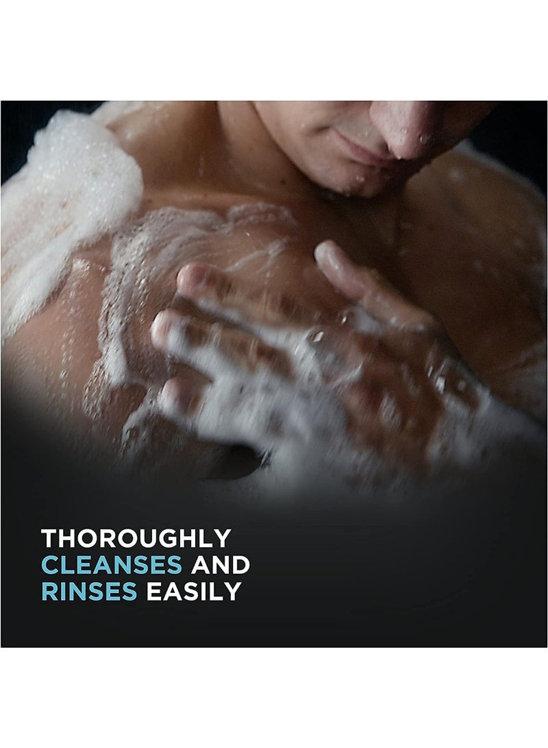 دوف صابون دوف للرجال من مجموعة "كير" بنكهة منعشة، مناسب للوجه والجسم، 100 غرام × 4 قطع - Image 3