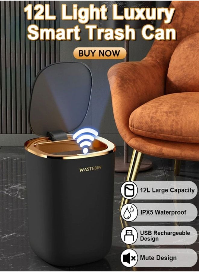 NKX - Household Kitchen and Toilet Smart Trash Bin - Image 1
