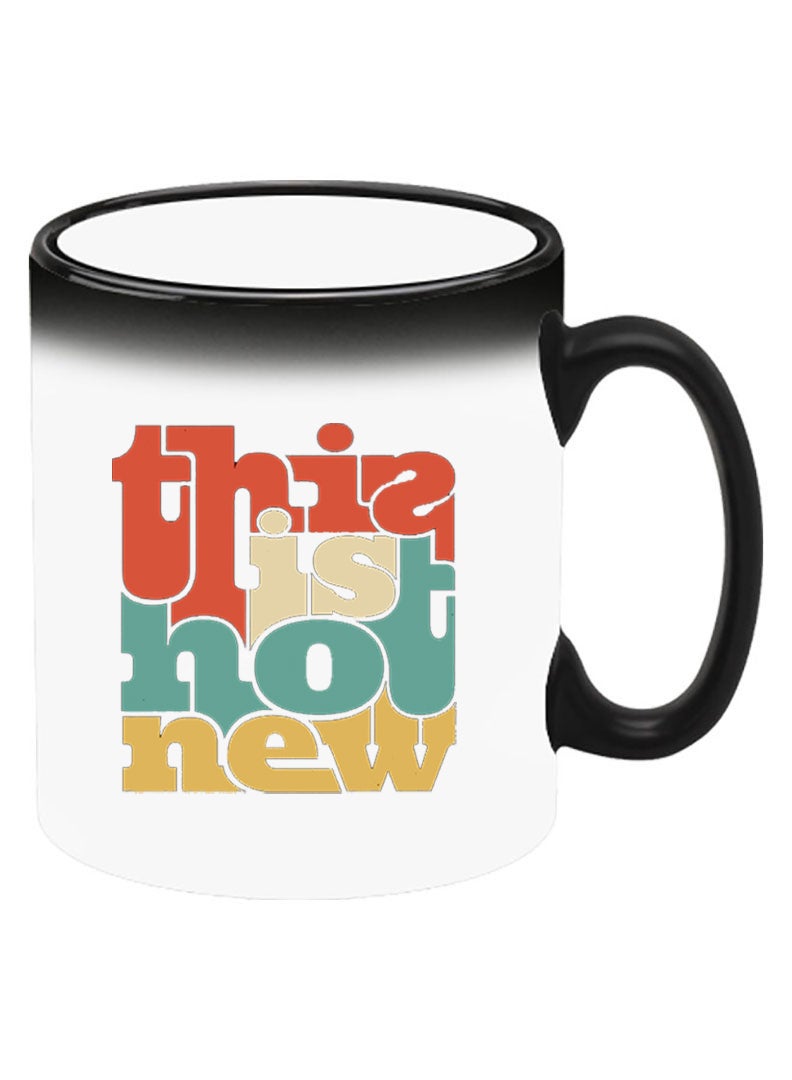 Theodor Color Changing Heat Sensitive Ceramic Mug, Image Revealed When HOT Liquid is Added! This is not new - Image 2