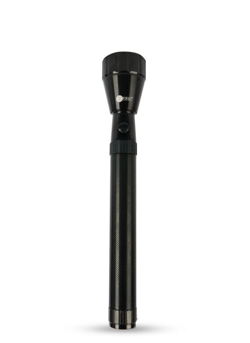 AFRA AFRA LED Flashlight, 5W, Rechargeable Battery 1500MAH, Waterproof, Shock and Corrosion Resistant, Compact Design, With AC Adapter, AF-0003SCTR, 2 Years Warranty  - Image 1