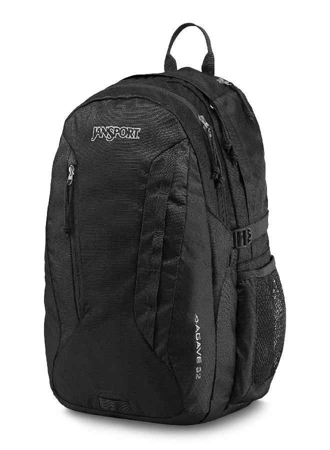 JanSport Agave Hiking Backpack - 32 Liter Daypack with Universal 3L Hydration System or 15 Inch Laptop Sleeve, Black - Image 2