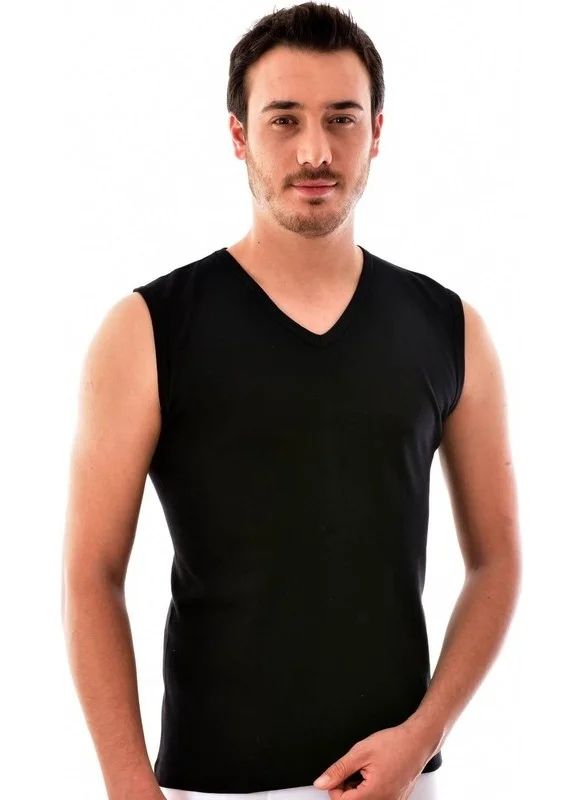 توتكو Men's V-Neck Sports Undershirt 1 Piece