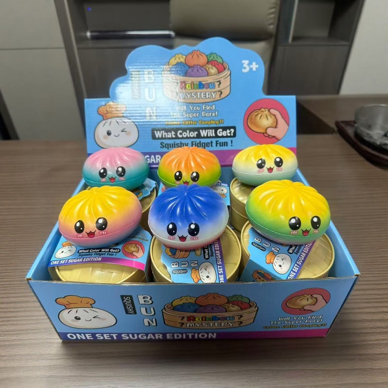 Cartoon Stress Relief Simulation Bun Toy Blind Box - Image 1