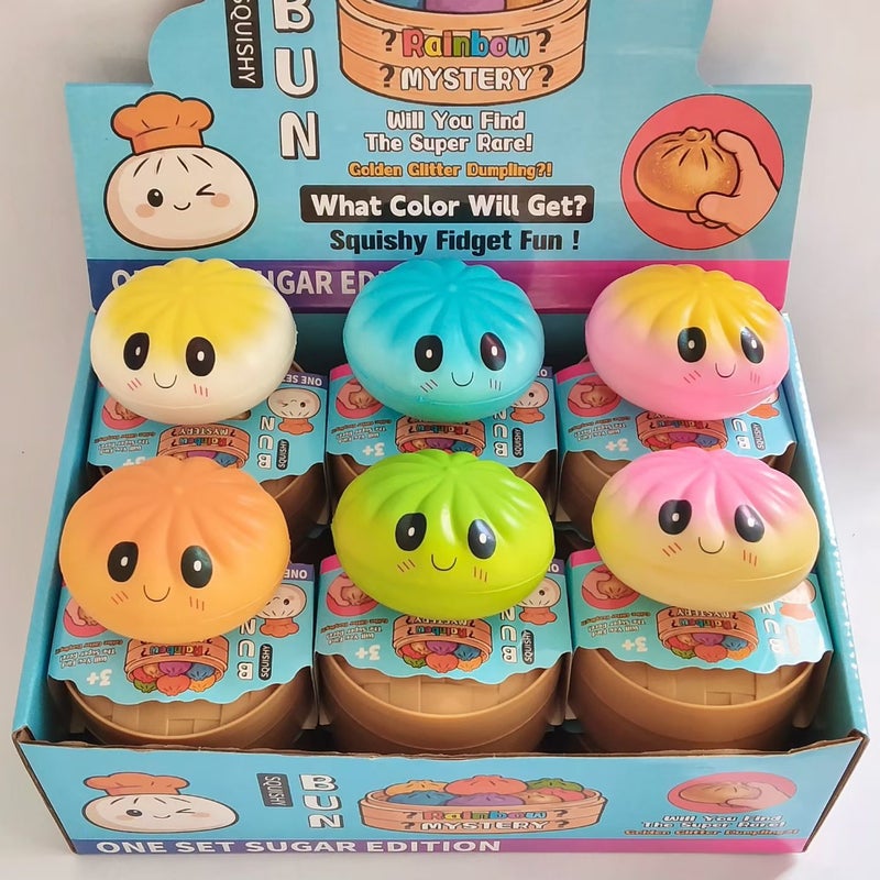 Cartoon Stress Relief Simulation Bun Toy Blind Box - Image 3