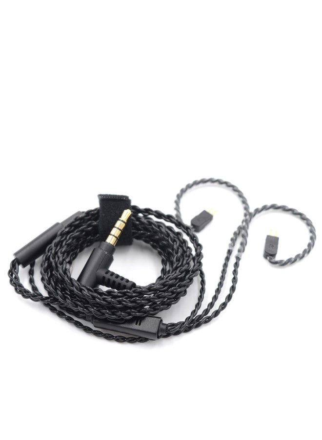 BQEYZ DIY Earphone Cable 3.5mm Plug Dual PIN 0.78mm Copper Wire Earphone Accessories Detachable Audio Cable For Headphones-Color:with Wheat Version-Line Length:1.2 M - Image 3