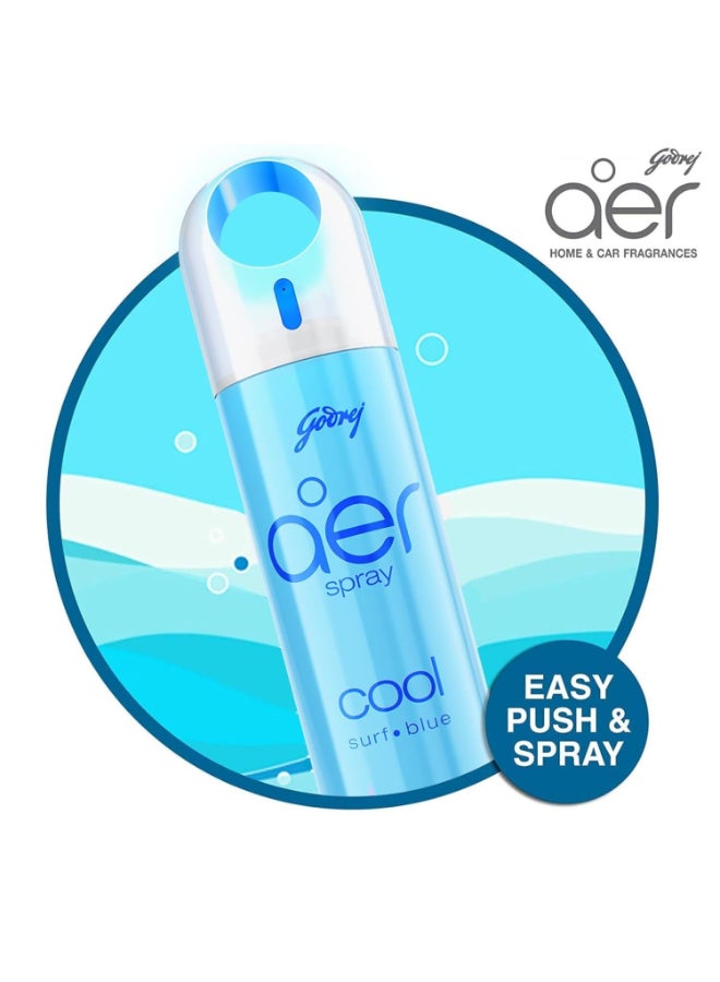 Godrej Aer Air Freshener Spray Cool Surf Blue 300ml - Image 3