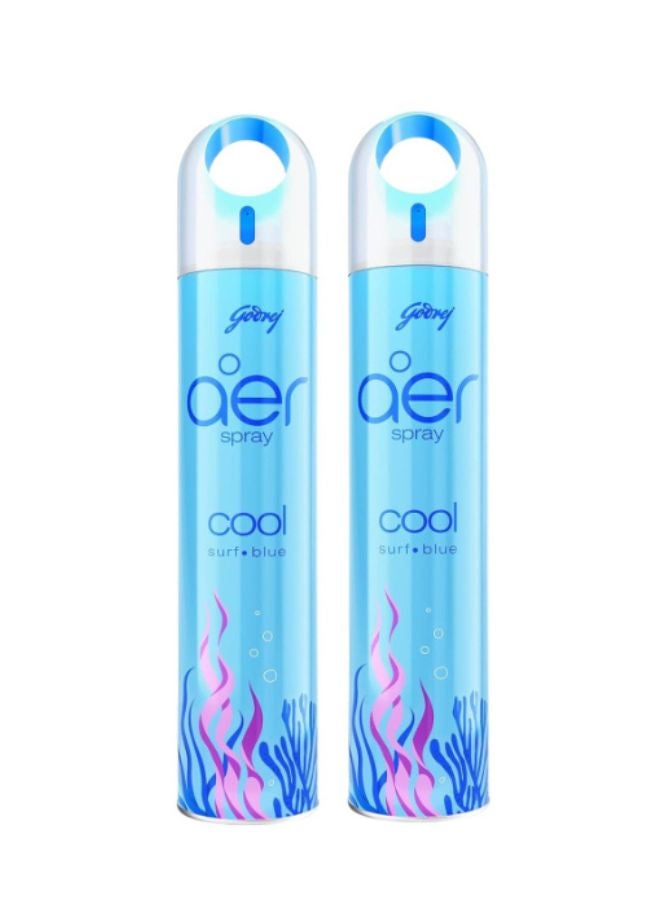 Godrej Aer Air Freshener Spray Cool Surf Blue 300ml - Image 1