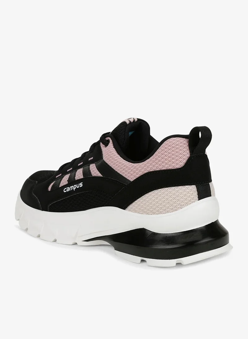 CAMPUS Blk/Peach Women’s Sleek Casual Sneakers – Clean, Versatile Design for Daily Wear for Women | Best Price UAE
