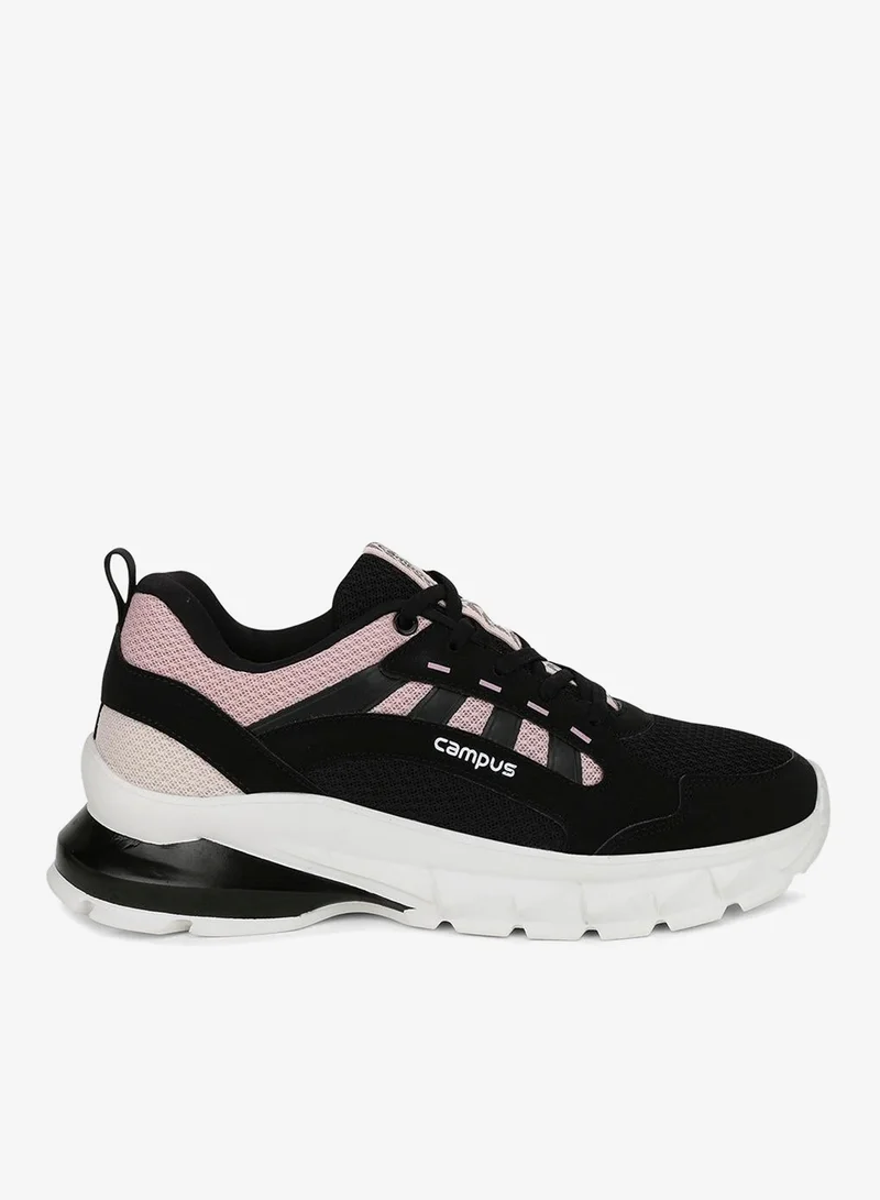CAMPUS Blk/Peach Women’s Sleek Casual Sneakers – Clean, Versatile Design for Daily Wear for Women | Best Price UAE