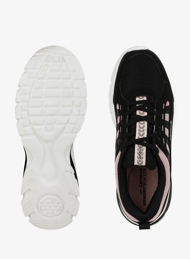 CAMPUS Blk/Peach Women’s Sleek Casual Sneakers – Clean, Versatile Design for Daily Wear for Women | Best Price UAE