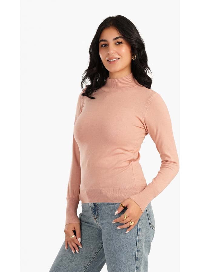 Carina Pullover with Buttoned Shoulder - Image 2