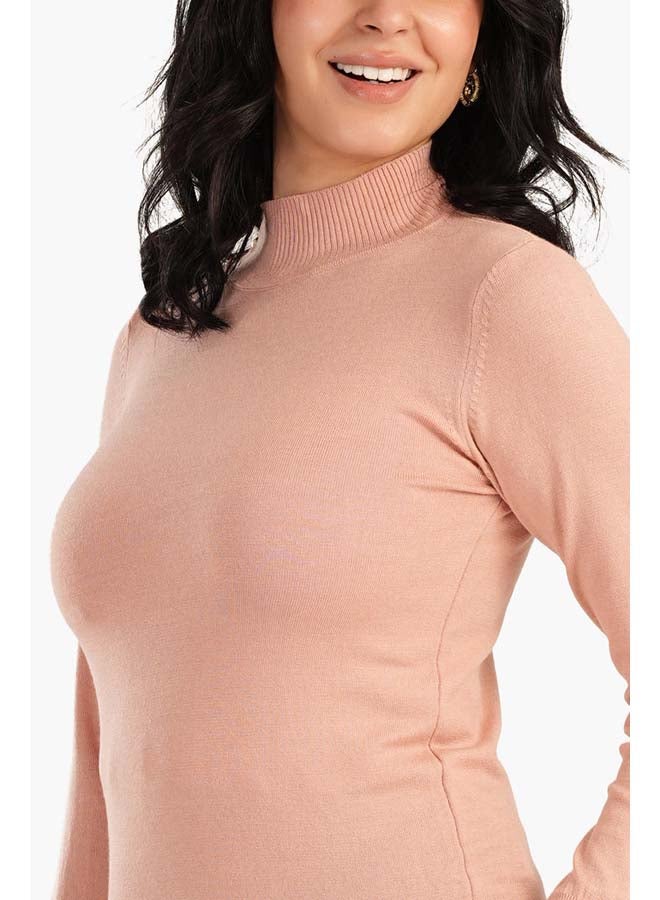 Carina Pullover with Buttoned Shoulder - Image 3