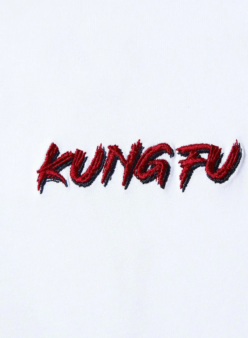 جيوردانو تيشيرتات رجالية من سلسلة Kung Fu Panda بأكمام قصيرة وقصة مريحة
