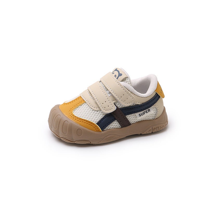 Mesh Sneakers Lightweight Flexible Sole Walking Shoes For Kids Indoor And Outdoor Activities - Image 1