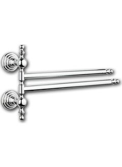 Saray Banyo Saray Bathroom Artemis Double Swivel Towel Holder  - Image 3