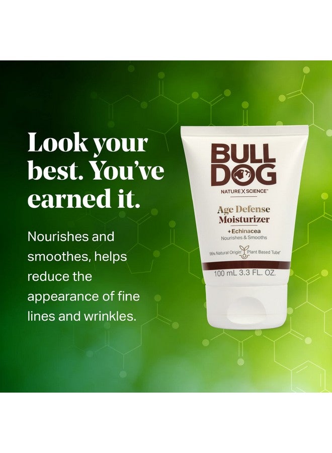BULLDOG Mens Skincare And Grooming Age Defense Moisturizer 3.3 Fluid Ounce Pack Of 2 - Image 4