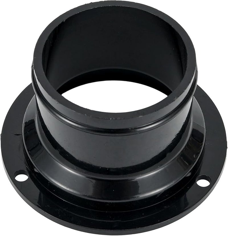 ABS Straight Pipe Flange Connector 50mm Secure Efficient Air Duct Connection - Image 3