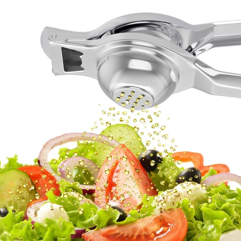 Nityasiddh Stainless SteeI Manual Press Lemon Squeezer Hand Press With Bottle Opner - Image 5
