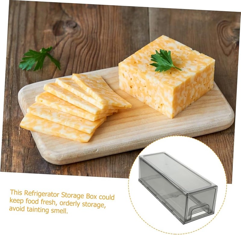 Tehaux Large Capacity Fridge Organizer Storage Box For Cans Fruits Vegetables Easy Clean - Image 4