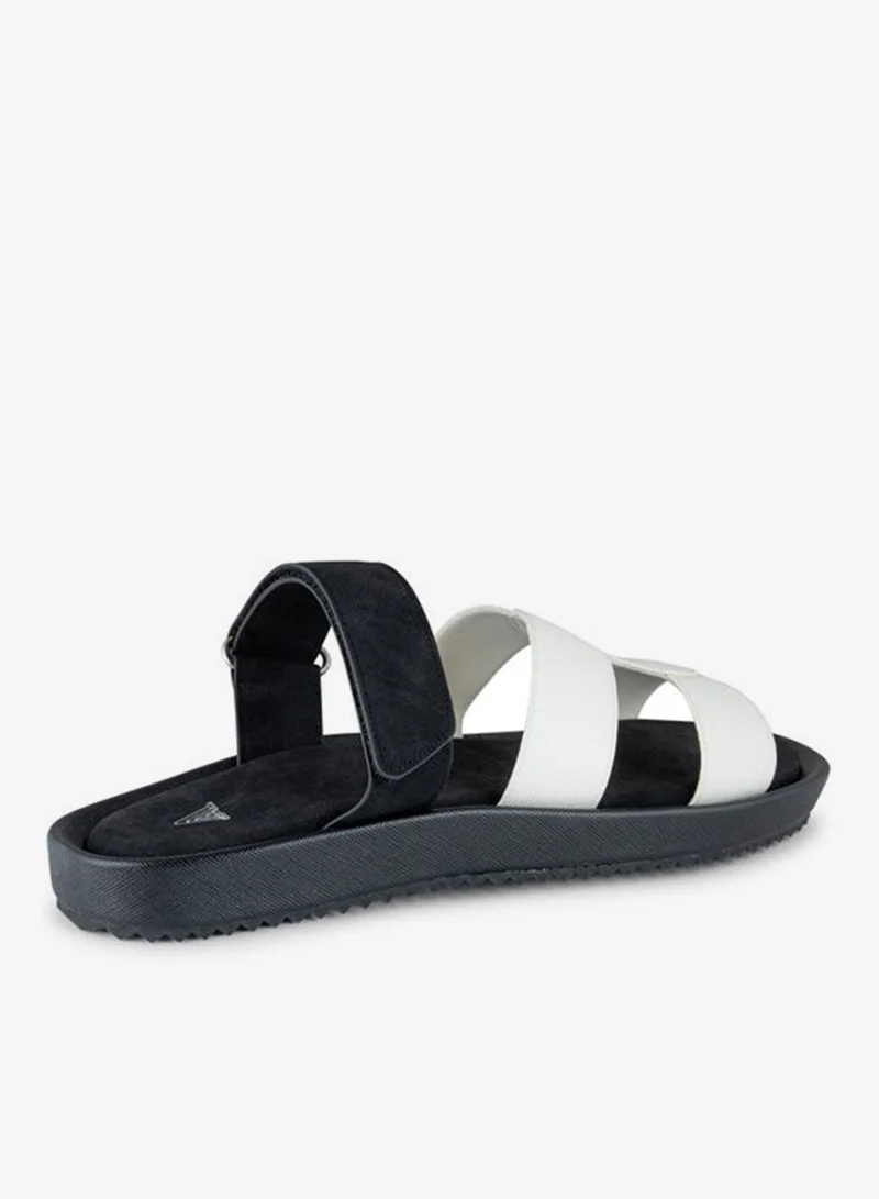 Vincci White Women Multi Strap Wedge Sandals for Women | Best Price UAE