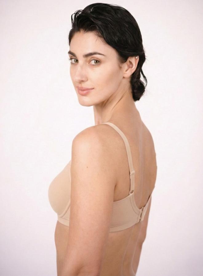 MUNNS AND MARS Pack of 2 - Lightly Padded Lycra T-Shirt Bra - Image 3