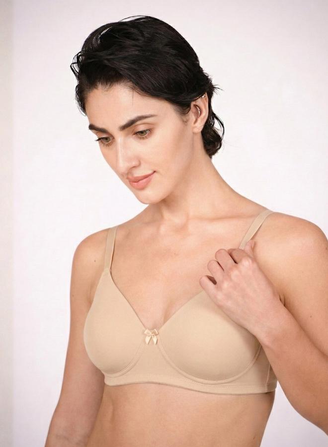 MUNNS AND MARS Pack of 2 - Lightly Padded Lycra T-Shirt Bra - Image 5