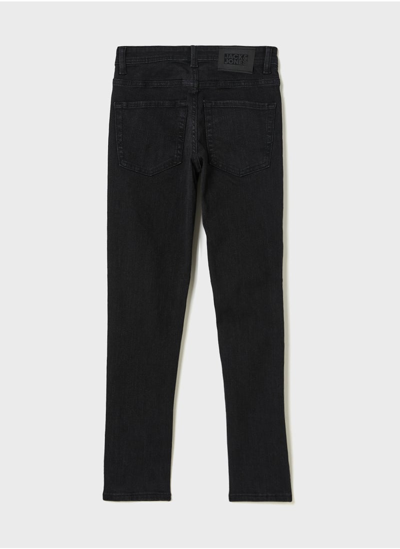 Jack & Jones Junior - Kids Logo Original Jeans - Image 1