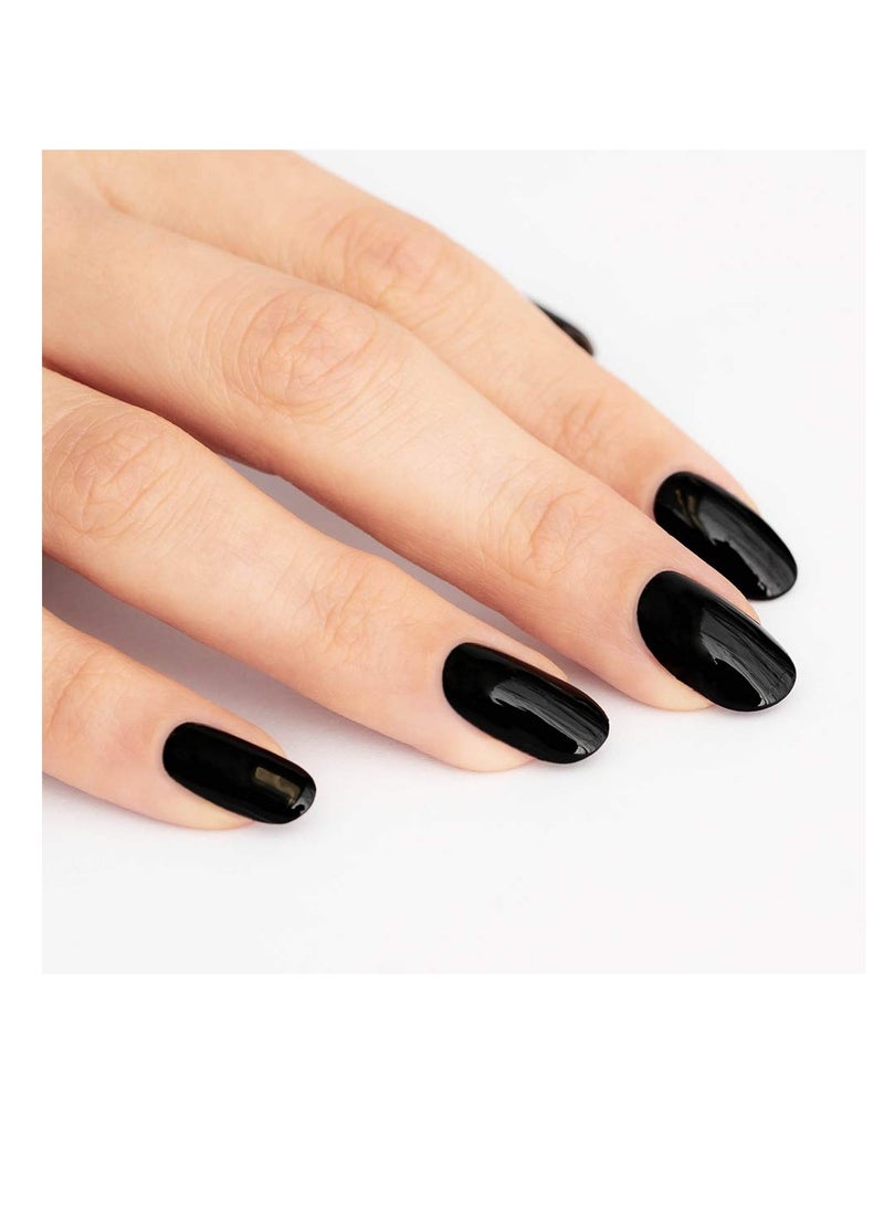 Gelish Gelish MINI Black Shadow Soak-Off Gel Polish, Black Gel Nail Polish, Black Nail Colors, Dark Nail Colors, 0.3 oz.  - Image 5