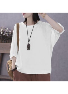 Plus Large Size Women's Clothing Summer Short-sleeved Top For Chubby Girls