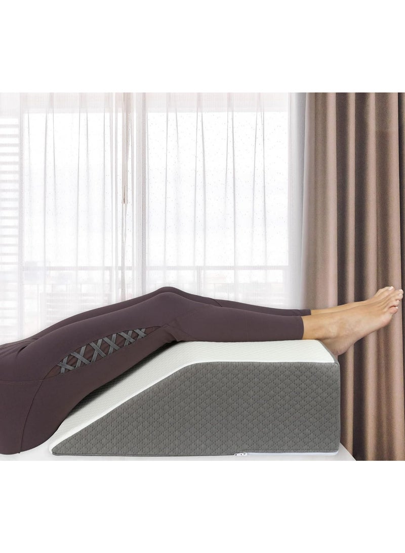 تودي جي هو وسادة اسفين متعددة الوظائف ، وسادة القدم ، رفع الساق ، واقي الخصر ، إسفنجة جنب السرير 61 * 51 * 20.5 سم - Image 3