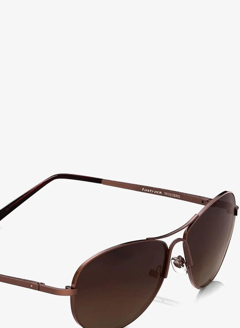 fastrack Brown Aviator Men Sunglasses