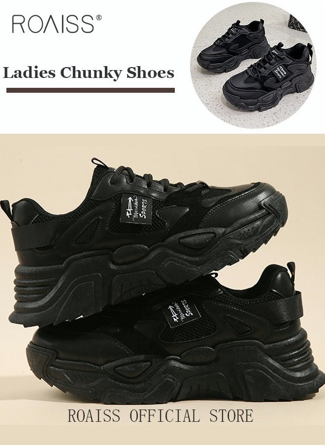 Women Casual Sneakers Versatile for Daily Use Flat and Comfortable Long Lace Design Lightweight and Breathable Non Slip Large Sole Athlesiure Shoes for Women