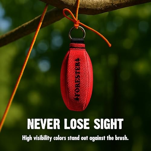 FORESTER Arborist Throw Line Kit | 15oz Throw Weight & 166ft Rope | Ultra Slick 100% Polyester Rope | Arborist Equipment For Tree Climbing - Image 5