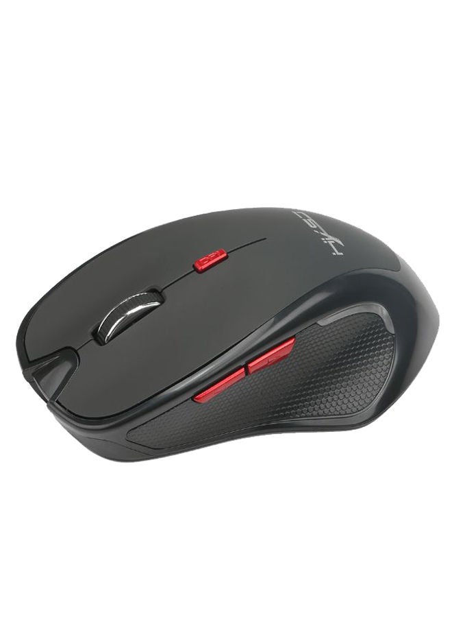 NIBEMINENT Ergonomic Design 2.4GHz Wireless Mouse Black  - Image 1