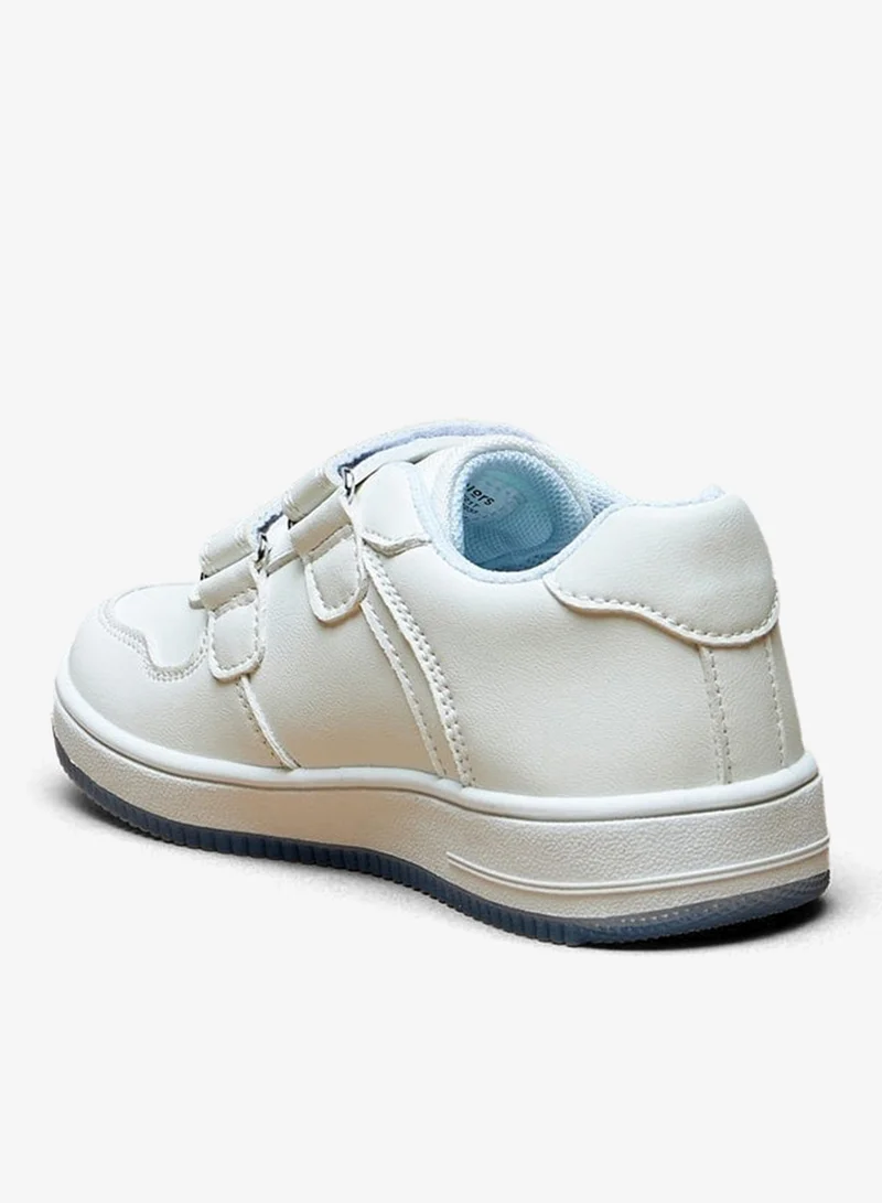 جونيورز سنيكرز بألواح وإغلاق بشريط لاصق