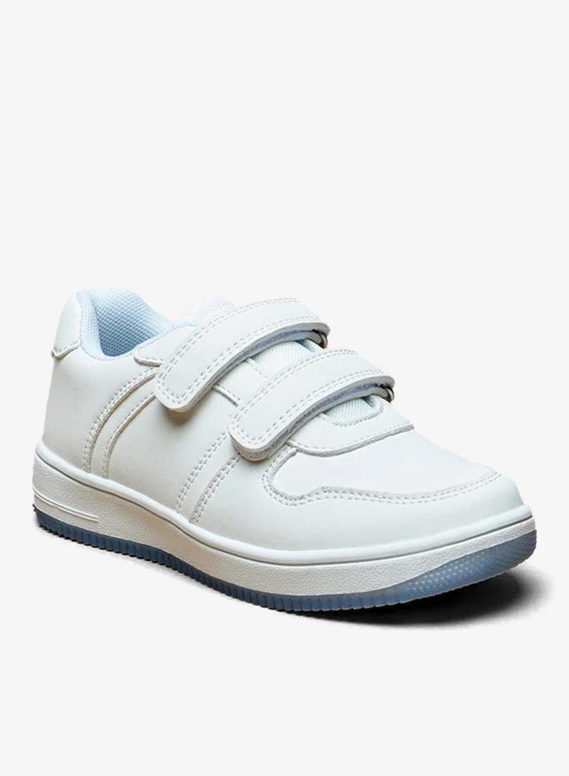 جونيورز سنيكرز بألواح وإغلاق بشريط لاصق