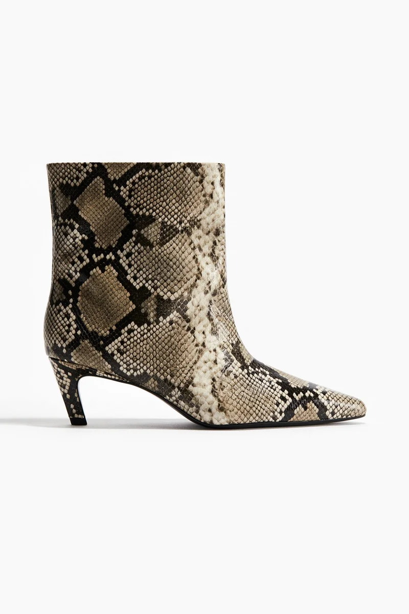 H&M Heeled ankle boots